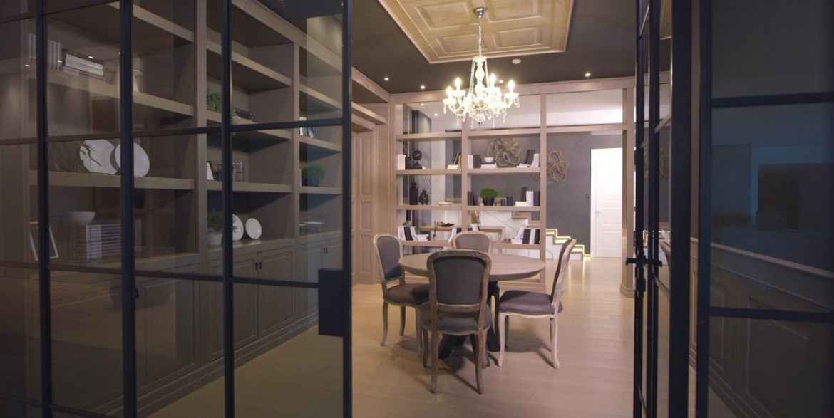 VETRATA G-LIKE E SALA STILE CLASSICO